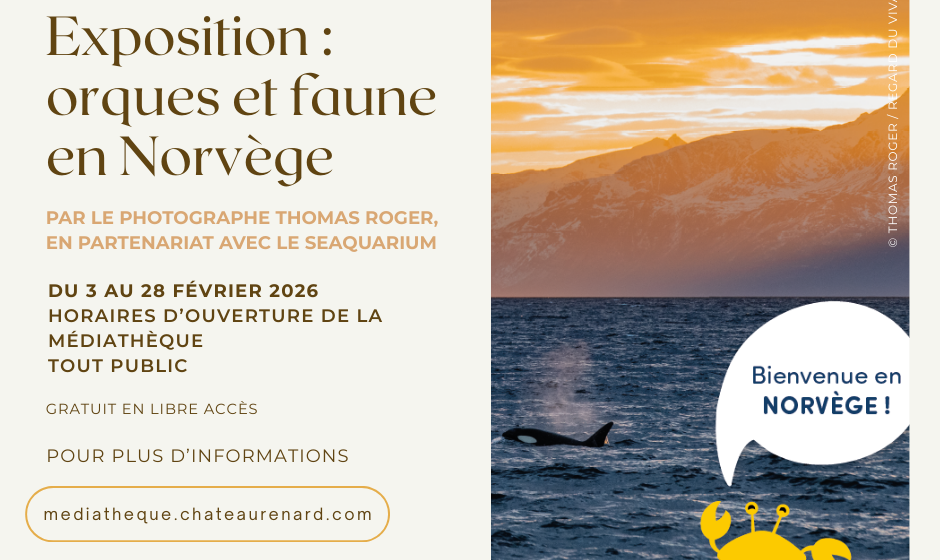 Exposition "Orques et faune en Norvège"_Châteaurenard