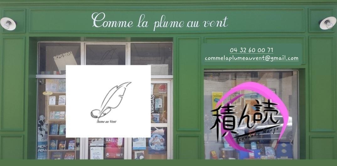 Librairie Papeterie Comme la plume au vent