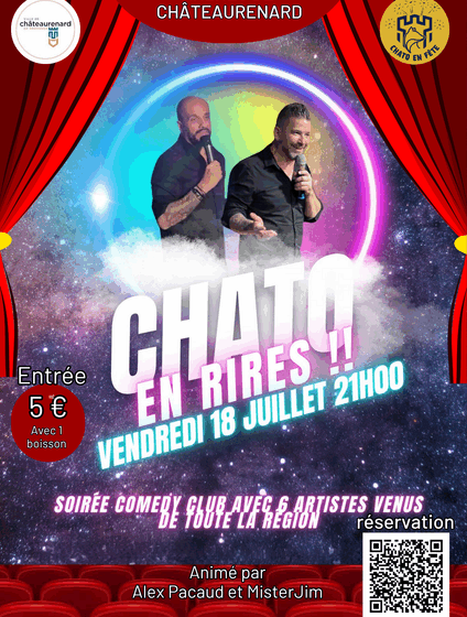 Chato en rires_Châteaurenard