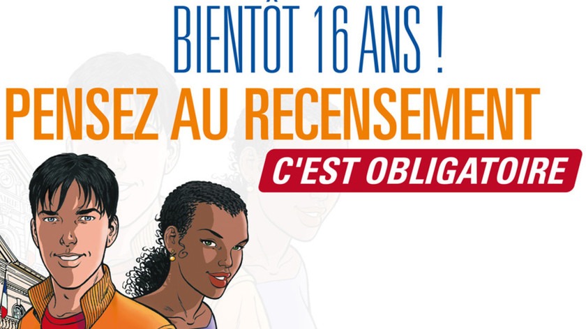 Recensement citoyen des jeunes de 16 ans