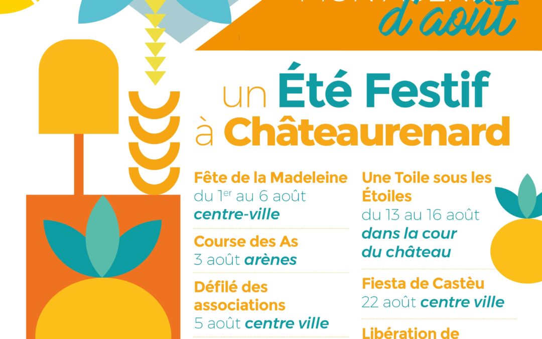 Les évènements du mois de Aout