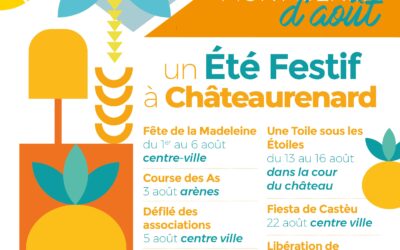 Les évènements du mois de Aout