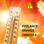⚠️Passage en vigilance orange canicule à compter de vendredi 27 juin 2025 à 12h