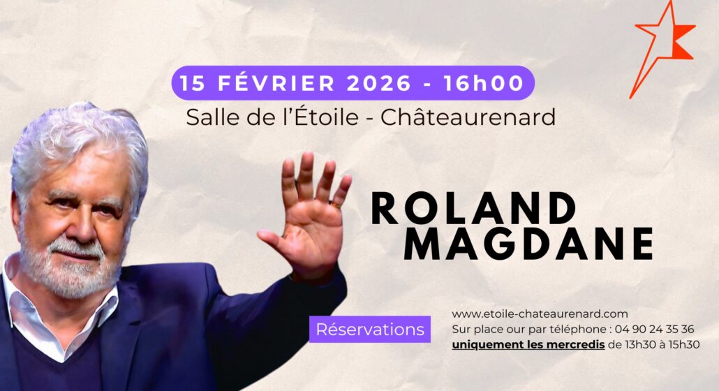 Clap de fin - Roland Magdane_Châteaurenard