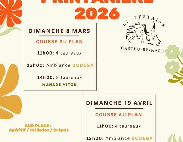 Printanière 2026 - Li Festaïre Casteù-Reinard_Châteaurenard