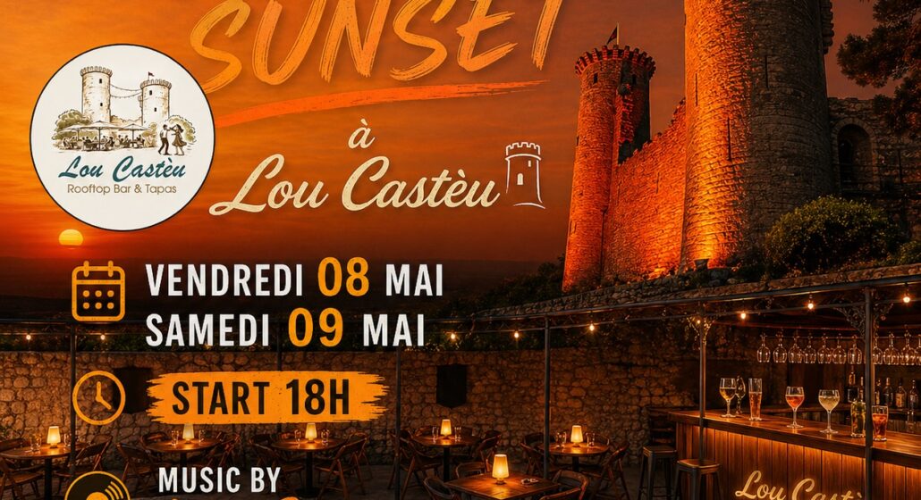 Apéro Sunset à Lou Casteu_Châteaurenard